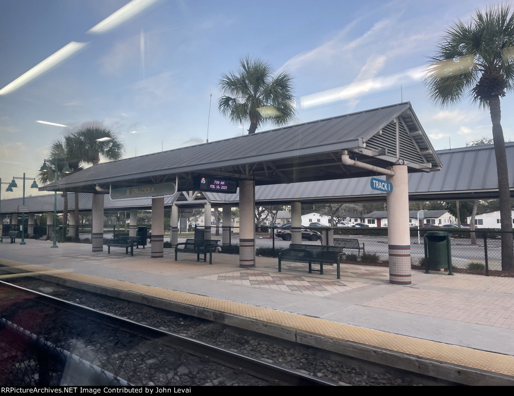 Opa-locka Station-viewed from Tri-Rail Train 